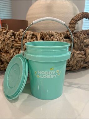 Hobby Lobby Mint Green mini bucket 🪣